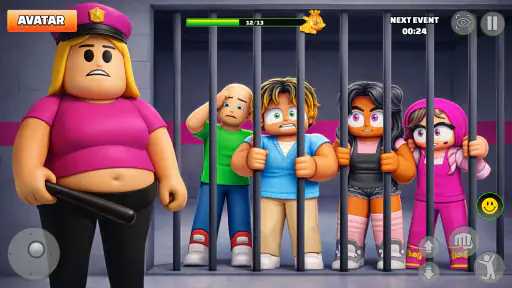 Prison Runner: Obby Game 3d screenshot