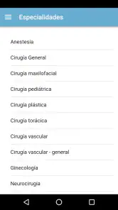 Procedimientos en quirófano screenshot