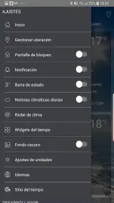 Pronóstico del tiempo screenshot