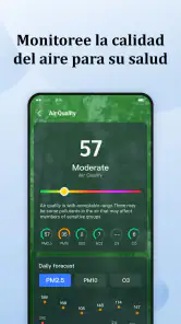 Pronóstico diario screenshot