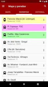 Próximo bus Barcelona screenshot
