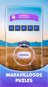 Puzzle de Palabras Relajante screenshot