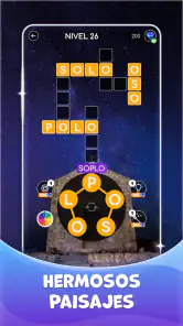 Puzzle de Palabras Relajante screenshot