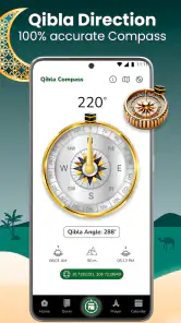 Qibla Brújula: qibla dirección screenshot