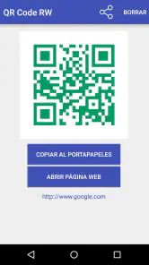 QR Code RW Escáner y Generador screenshot