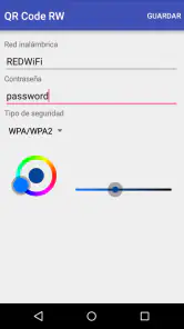 QR Code RW Escáner y Generador screenshot