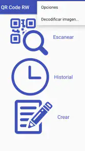 QR Code RW Escáner y Generador screenshot