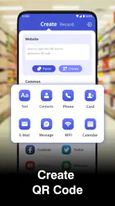 QR Create&Scan screenshot