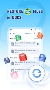QuickRecover HomeApp screenshot