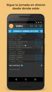 Quiniela screenshot