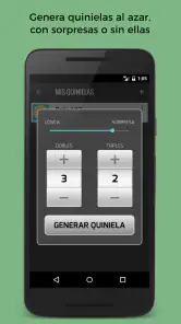 Quiniela screenshot