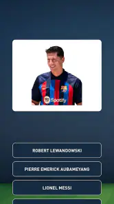 Quiz de jugador de fútbol screenshot