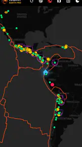 Radar Earth Terremoto screenshot