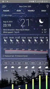Radar meteorológico screenshot