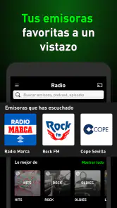 radio.es - radio y podcast screenshot