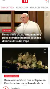 Radio France Internationale screenshot
