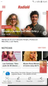 Radiolé screenshot