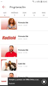 Radiolé screenshot