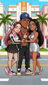 Rapstar: Idle Clicker de éxito screenshot