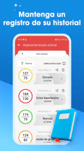 Rastreador de presión arterial screenshot