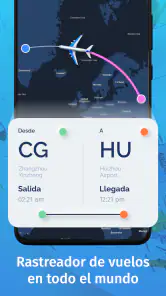 Rastreador vuelos vivo - radar screenshot