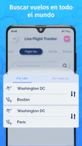 Rastreador vuelos vivo - radar screenshot