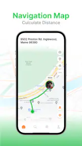 Rastreo de ubicación con GPS screenshot