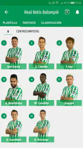 Real Betis Balompié screenshot