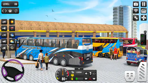 Real Bus Driving Games Sim 3D screenshot