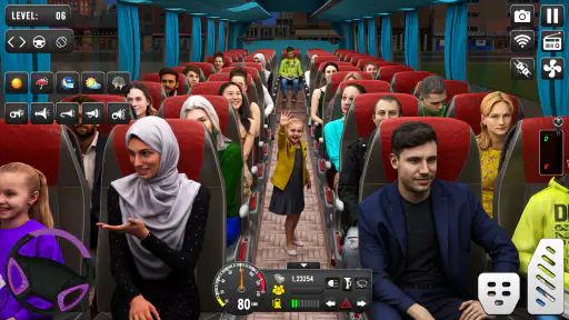 Real Bus Driving Games Sim 3D screenshot