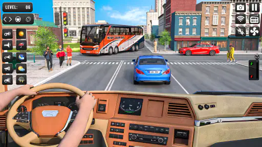 Real Bus Driving Games Sim 3D screenshot