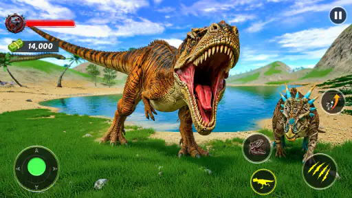 Real Jurassic Dino Revolt Game screenshot