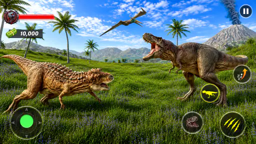 Real Jurassic Dino Revolt Game screenshot
