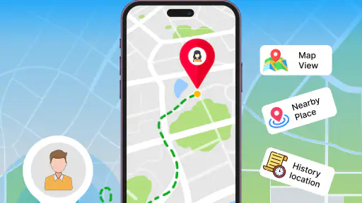 Real-time GPS Location Sharing screenshot