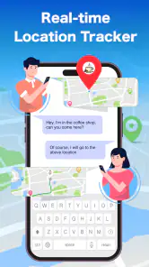 Real-time GPS Location Sharing screenshot