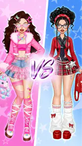 Rebel Glam: Juegos de Vestir screenshot