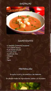 Recetas de Cocina Española screenshot
