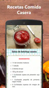Recetas de comida casera fácil screenshot