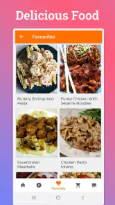 Recetas del libro de cocina screenshot