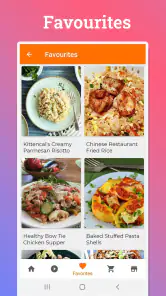 Recetas del libro de cocina screenshot