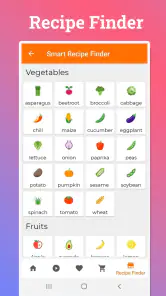 Recetas del libro de cocina screenshot