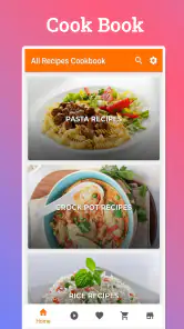 Recetas del libro de cocina screenshot