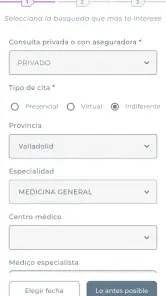 Recoletas Salud screenshot