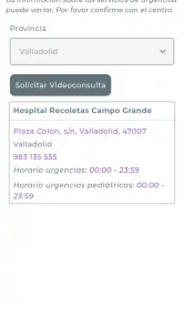 Recoletas Salud screenshot