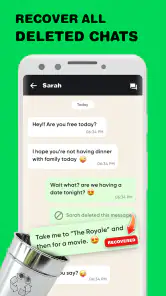 Recuperado Mensajes Borrados screenshot