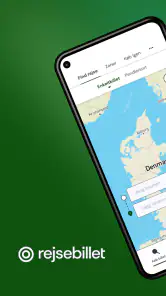 Rejsebillet screenshot