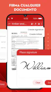 Rellenar y Firmar PDF, Editar screenshot