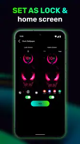 Reloj Fondo de pantalla vivo screenshot