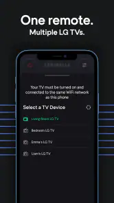 Remote for LG Smart TV, WebOS screenshot