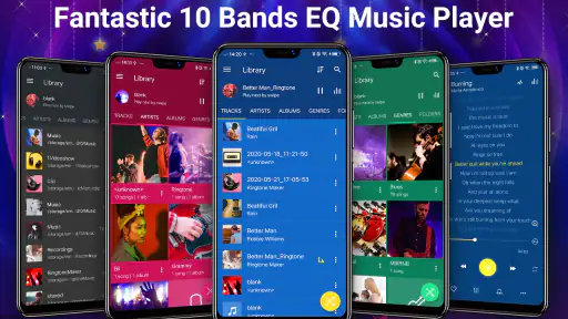 Reproductor de música: MP3 &EQ screenshot